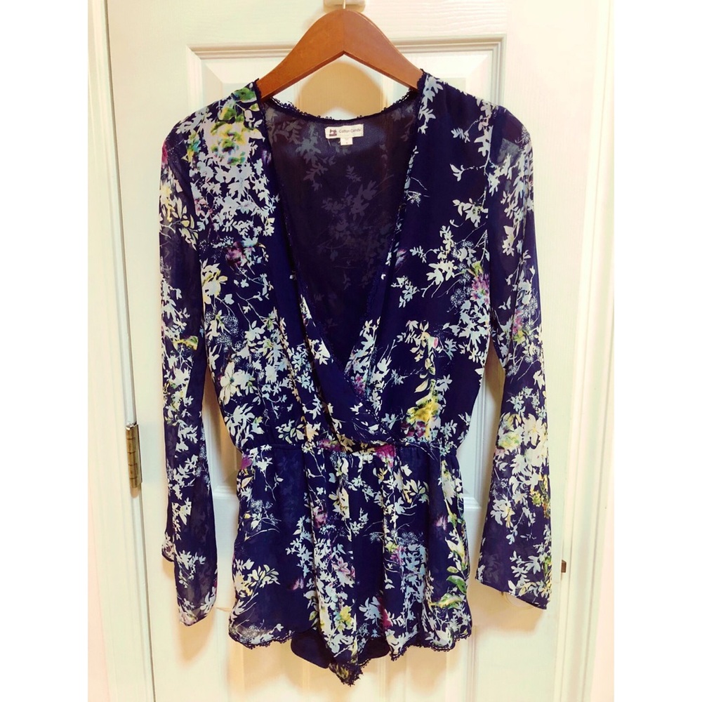 Stylish Floral Romper